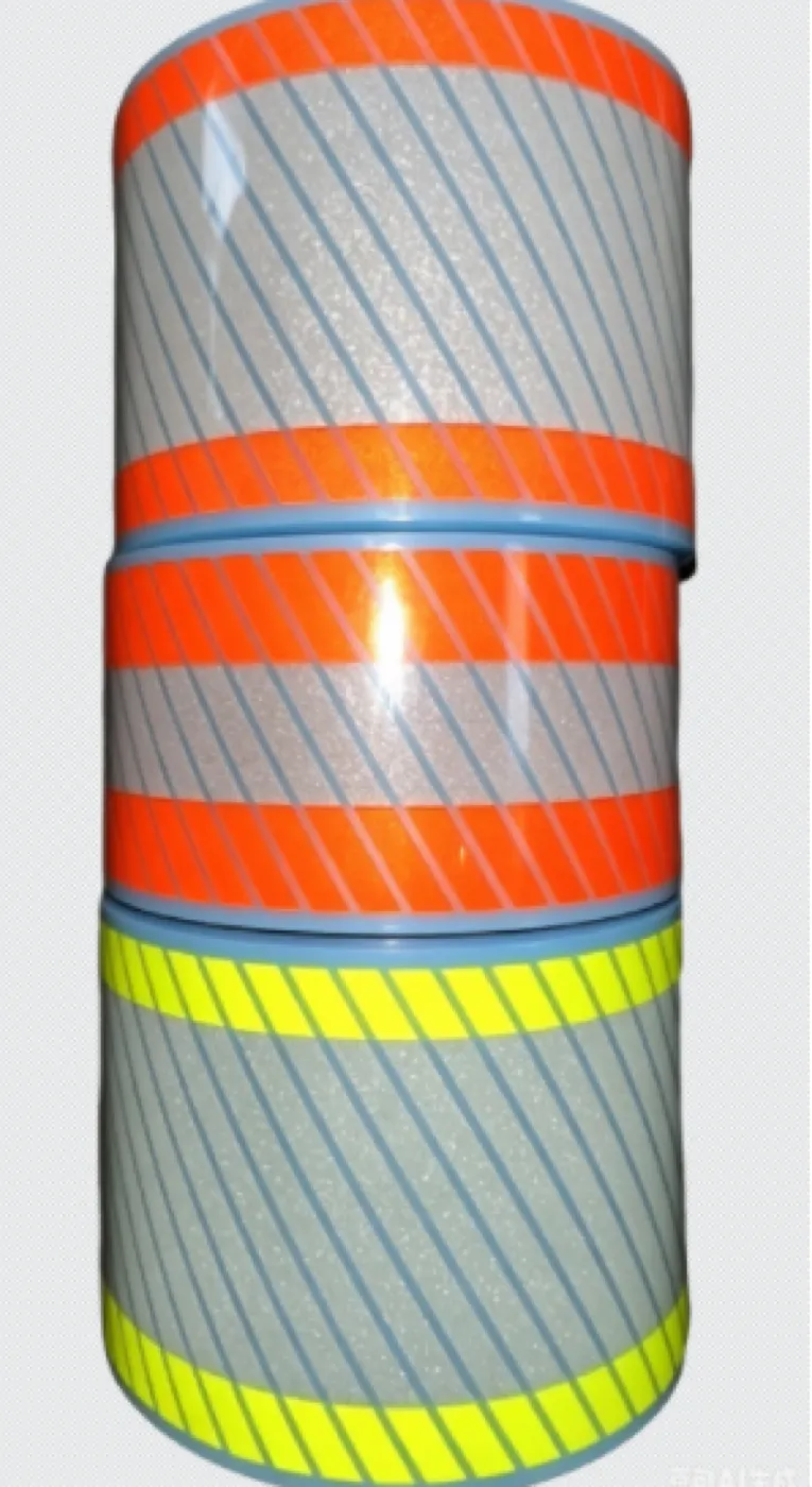 Flame Retardant Reflective Film — material sample photographed on white