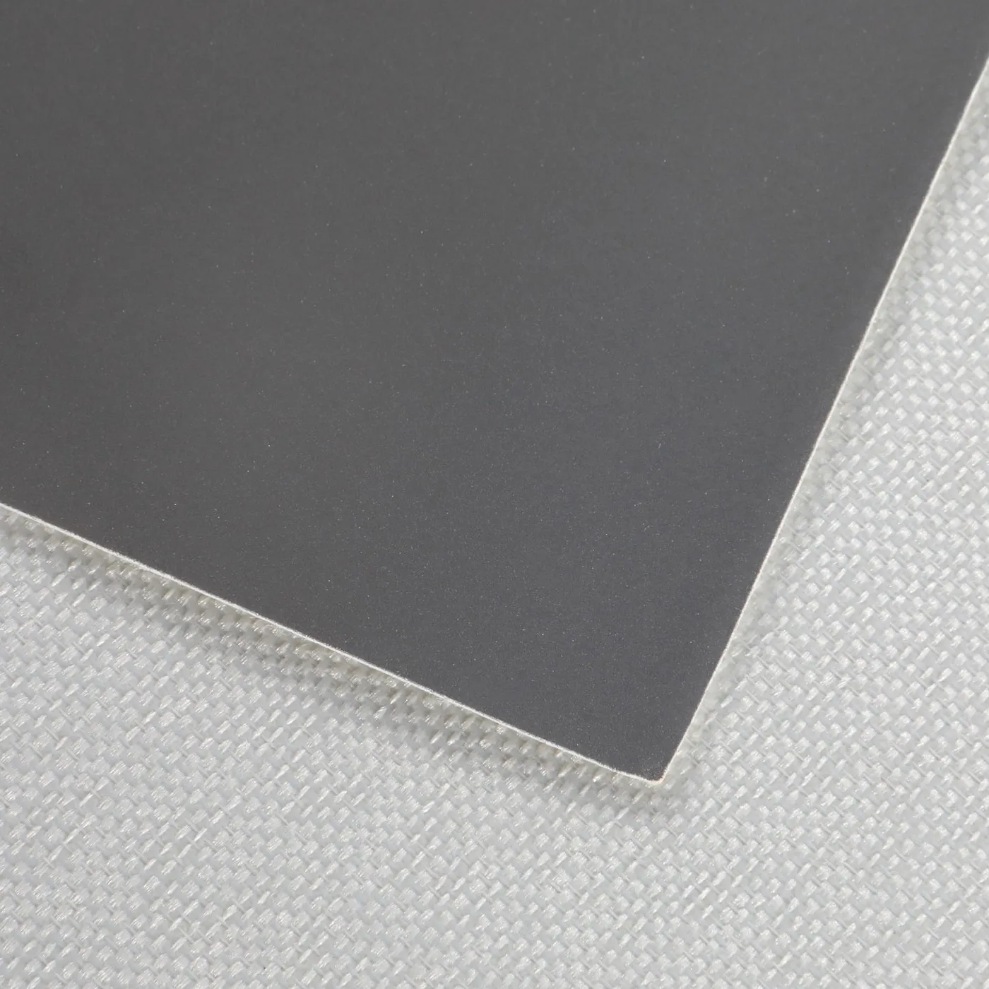 PVC Reflective Leather — material sample photographed on white